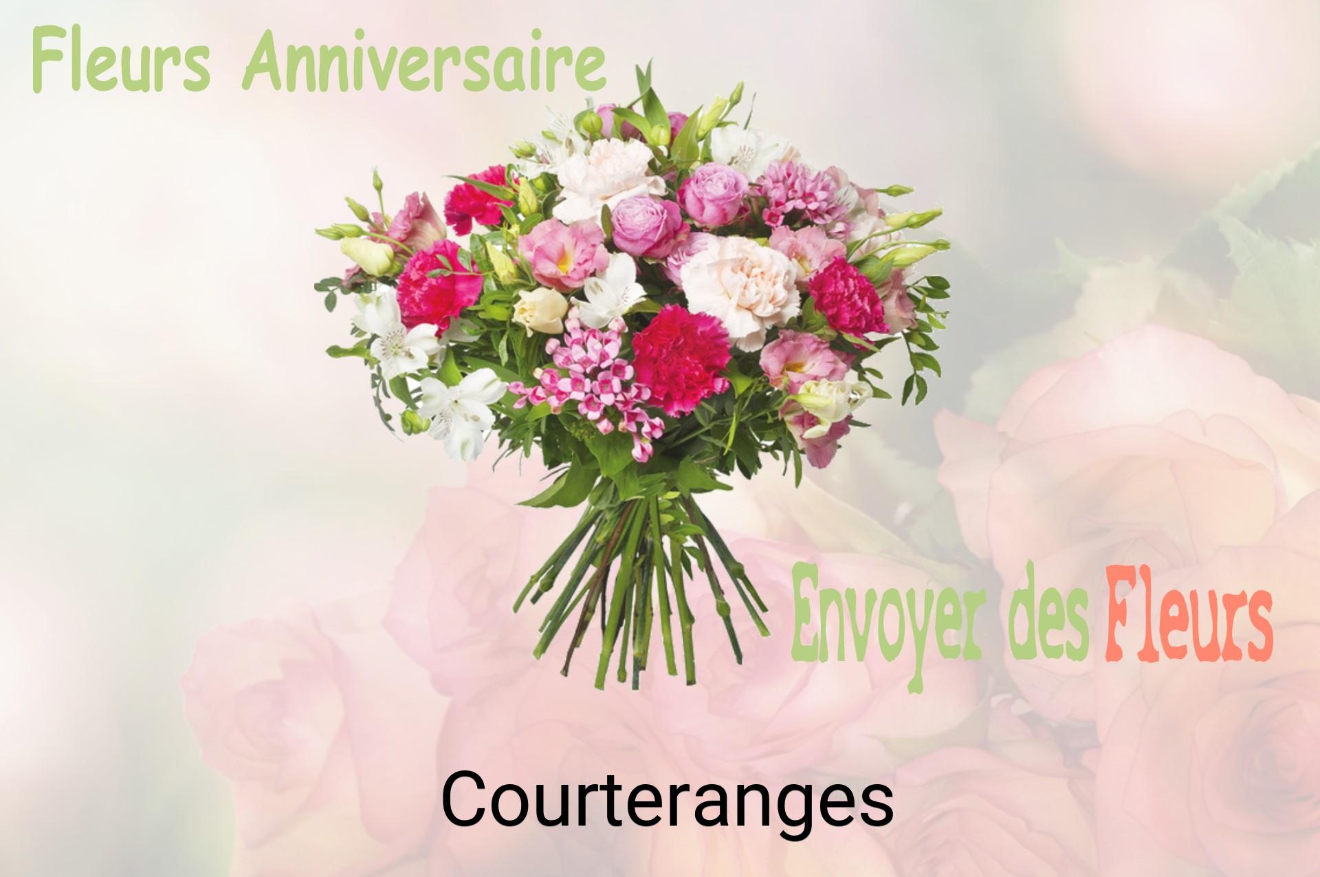 Bouquet de fleurs d’anniversaire livré à Courteranges